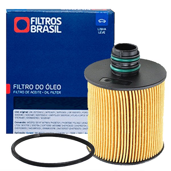 Filtro De Oleo Filtros Brasil Fiat Toro Jeep Compass Renegade 2.0 Diesel 2016 2017 2018 2019 2020 2021