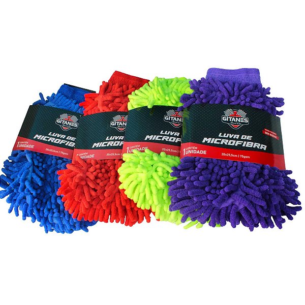 LUVA DE MICROFIBRA 20X25,5CM 75GSM GITANES - 1200