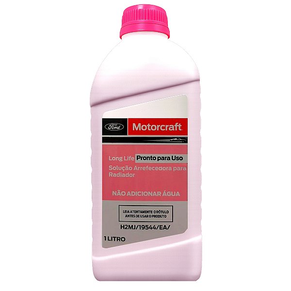 Aditivo Do Radiador Liquido Arrefecimento Long Life Ford Motorcraft Pronto Para Uso - Rosa