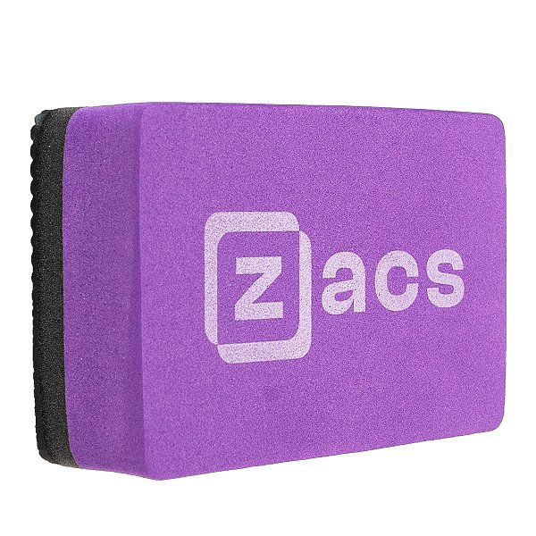 Descontaminante Taco Clay Bar Zacs Da Vonixx 6x9x2,5cm Remove Descontaminação Pintura Janela Vidro