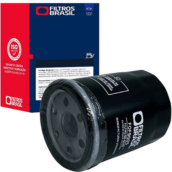FILTRO DE OLEO FILTROS BRASIL FOFB005 - LINHA FIAT HONDA MITSUBISHI 7898492106439