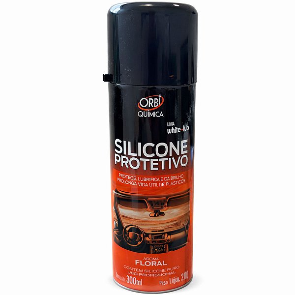 Silicone Protetivo Spray Orbi Floral 300ml para Uso Automotivo