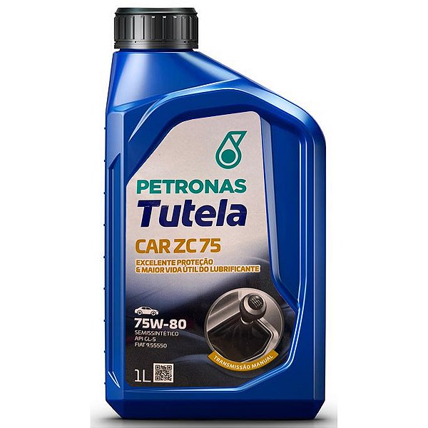 Óleo Fluido De Câmbio Manual Petronas Tutela ZC 75W80 Semissintético API GL-5 Fiat 9.55550