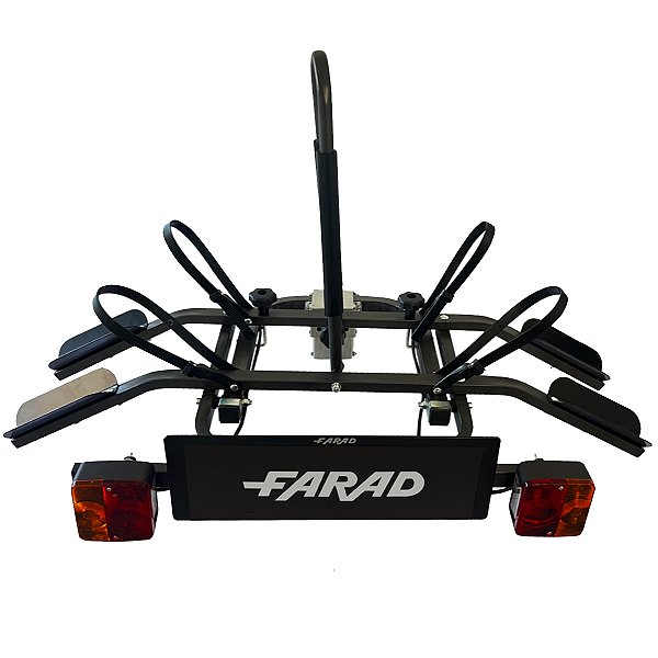 Transbike Para Engate Reboque Farad Grana 2 Bicicletas Porta Bike Bicilceta Suporte Veicular