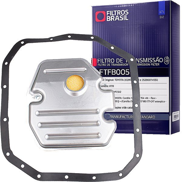 Filtro Transmissão Oleo Cambio Automatico Para Toyota Corolla 2.0 Cvt K111 2015 2016 2017 2018 2019