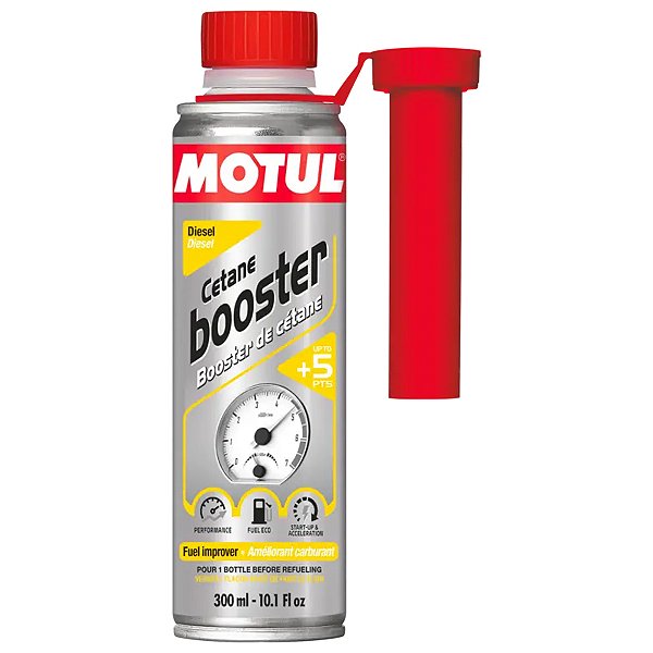 Aditivo De Combustível Motor Diesel Cetane Booster Motul 300ml Cetanagem Economizador
