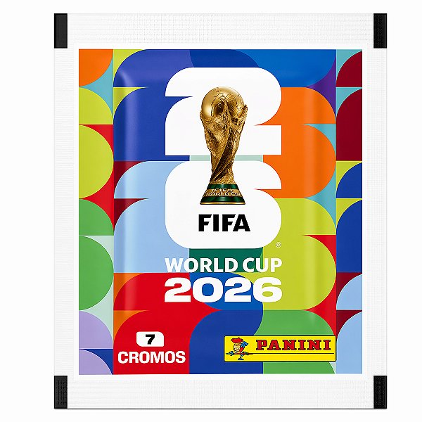 Envelope De Figurinhas Com 7 Adesivos Do Álbum Da Copa Do Mundo 2026 Fifa World Cup