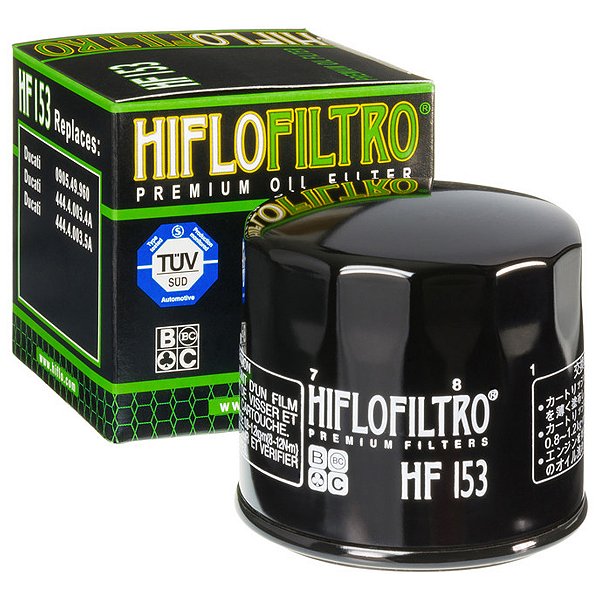 Filtro De Oleo Premium Hiflo Filtro HF153 Para Ducati Monster Diavel Multistrada Hypermotard