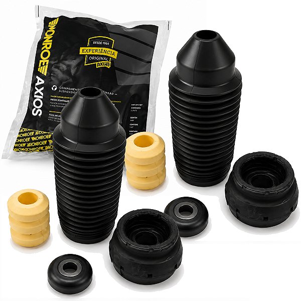 Par De Kit Do Amortecedor Dianteiro Axios Vw Gol Voyage Saveiro G6 G6 G8 T-Cross Up Virtus Polo Nivus