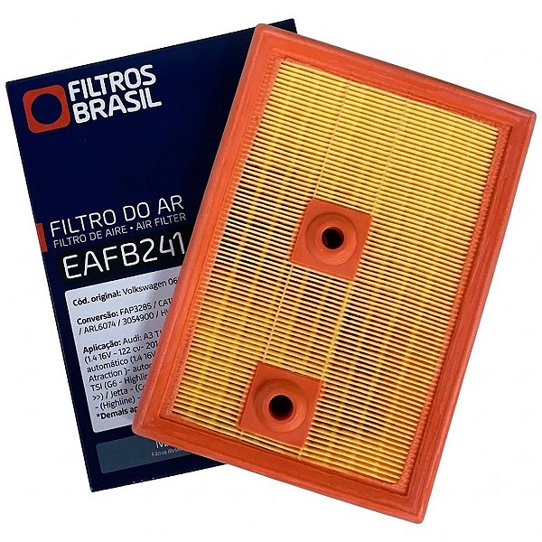 Filtro De Ar Do Motor Filtros Brasil Vw Golf Jetta Polo T-Cross Taos Virtus 1.4 TSI