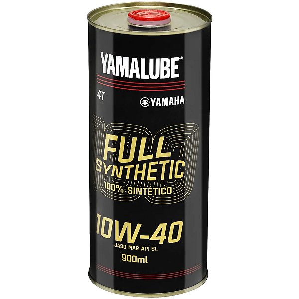Oleo De Motor Lubrificante Yamalube Yamaha 10W40 100% Sintético Alta Performance Api SL Jaso MA2