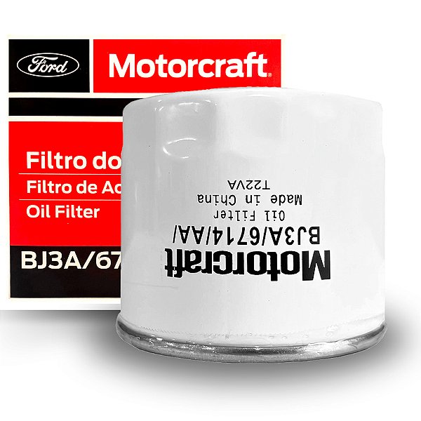 Filtro De Óleo Ford Motorcraft - Ford New Fiesta Novo Ka Ecosport Focus Ranger Fusion Courier