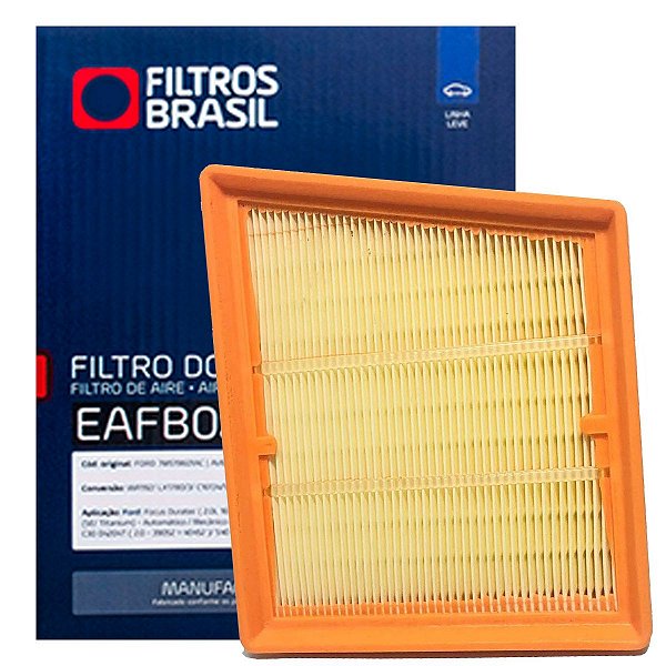 Filtro De Ar Do Motor Filtros Brasil EAFB017 - Ford New Fiesta Novo Ka E Nova Ecosport