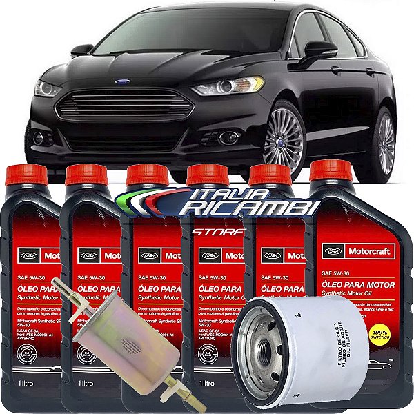 Kit Revisão Ford - 50.000 km 60 meses - Ford Fusion 2.0 Titanium Ecoboost E 2.5 Duratec Flex