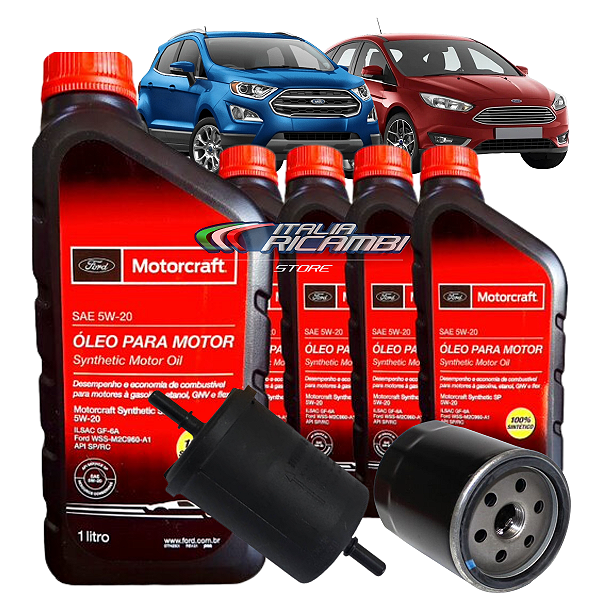 Kit revisão - 50.000 km 60 meses - Ford Focus e Ecosport 2.0 16V de 2013 em diante