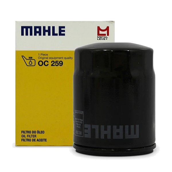 Filtro de óleo Mahle OC259 Civic G8 G9 G10 City Fit CRV HRV