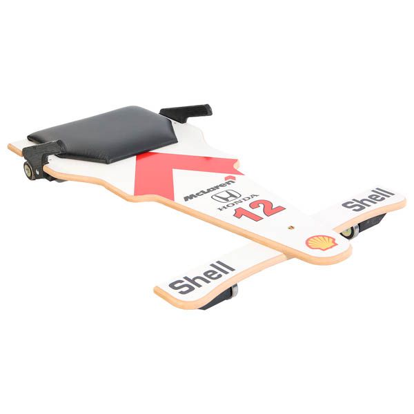 Carrinho de Rolimã F1 Mclaren em MDF