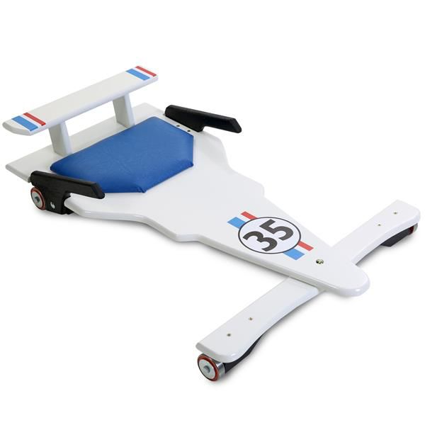 Carrinho de Rolimã F1 Junior Branco 35