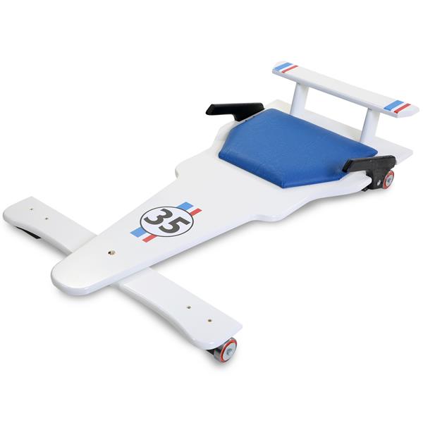 Carrinho de Rolimã F1 Branco 35