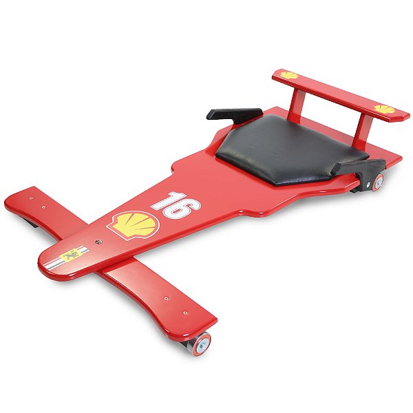 Carrinho de Rolimã F1 Vermelho 16