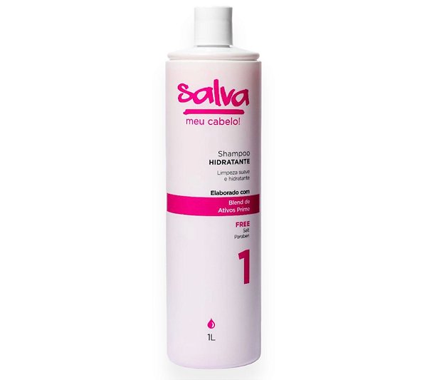 Shampoo Hidratante Salva Meu Cabelo! 1l