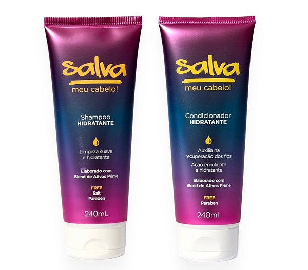 CONDICIONADOR HIDRATANTE SALVA MEU CABELO! 240ml 