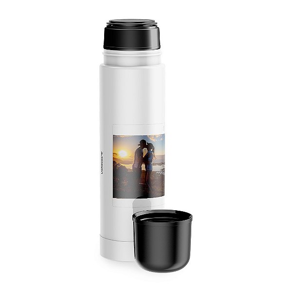Garrafa 500ml Térmica Quente - Personalizar - Darosaa