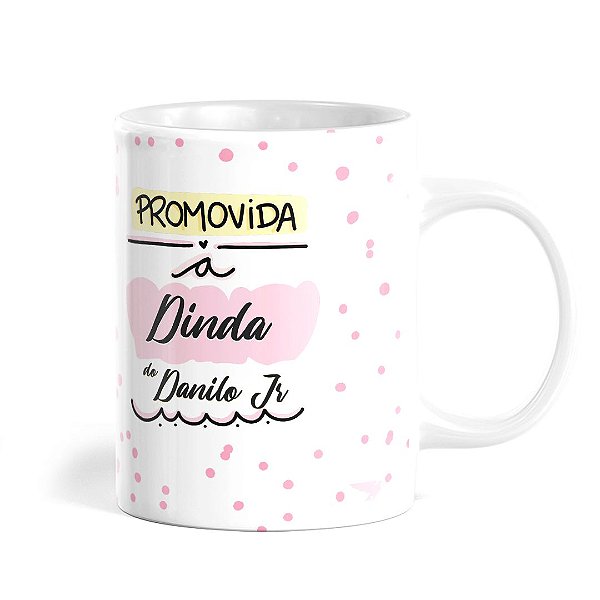 Caneca Dindos Personalizada