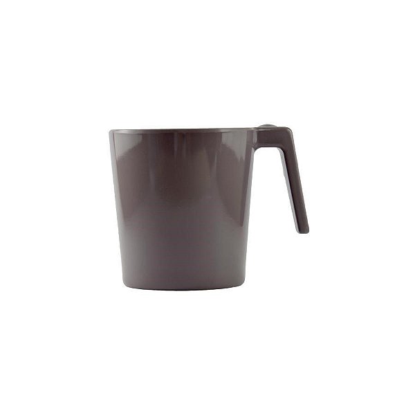 CANECA MELAMINA MARROM - 9x8,5cm