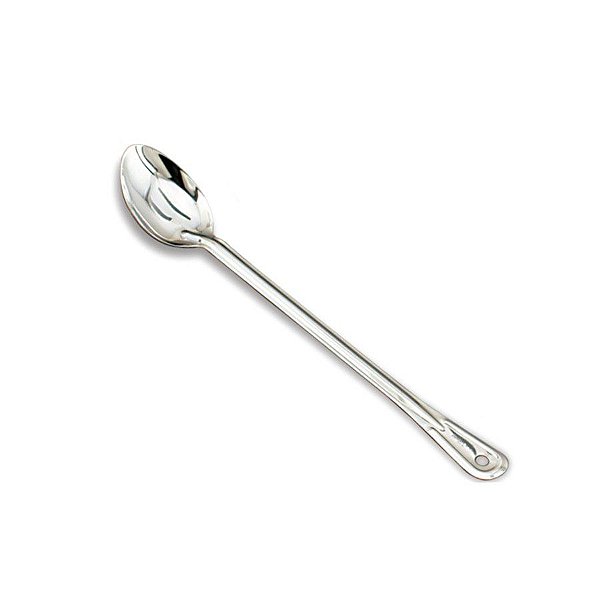 COLHER KING INOX ARROZ 38CM 1,1MM C/FURO BS15PL