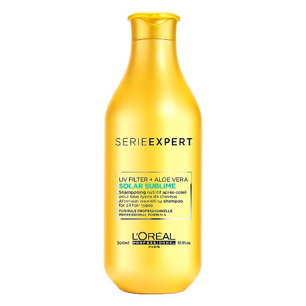 Shampoo L'Oréal Profissional Solar Sublime UV Filter + Aloe Vera 300ml