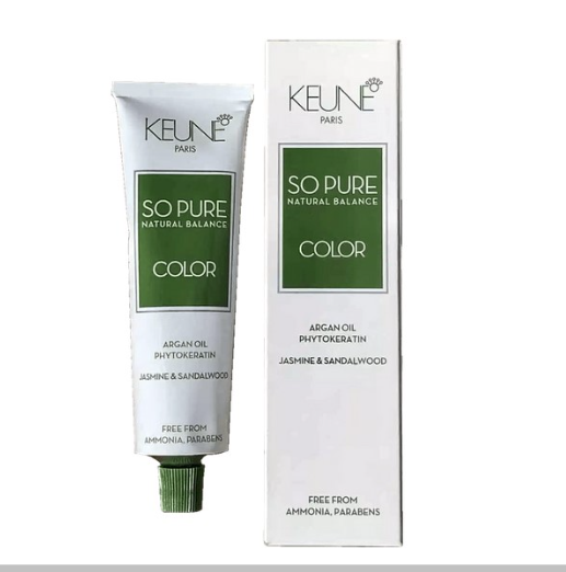 Keune So Pure Color Louro Claro Dourado 8.3 60ml