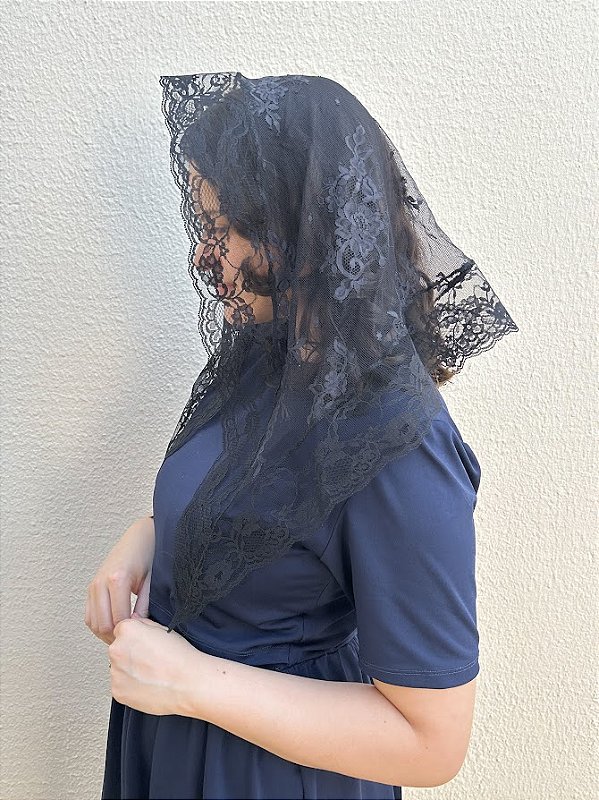 Véu Thais Preto