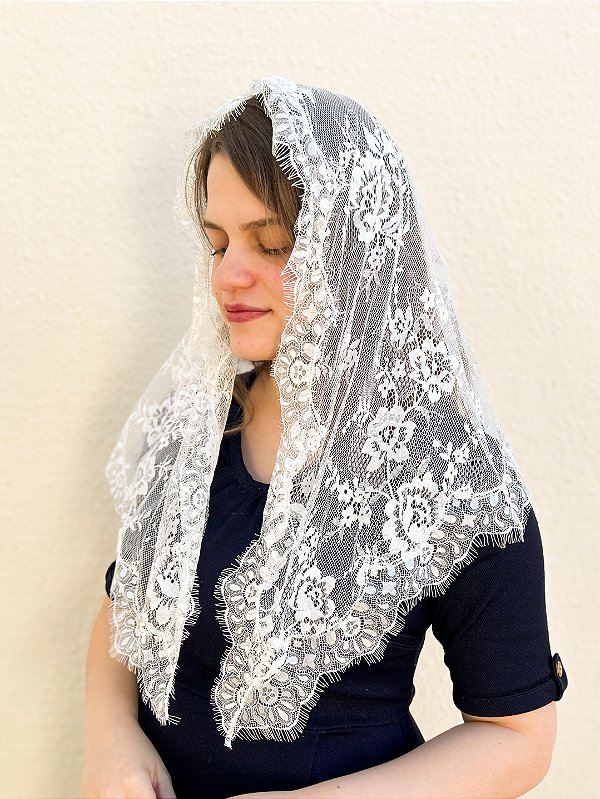 Véu Teresa Triangular Oval