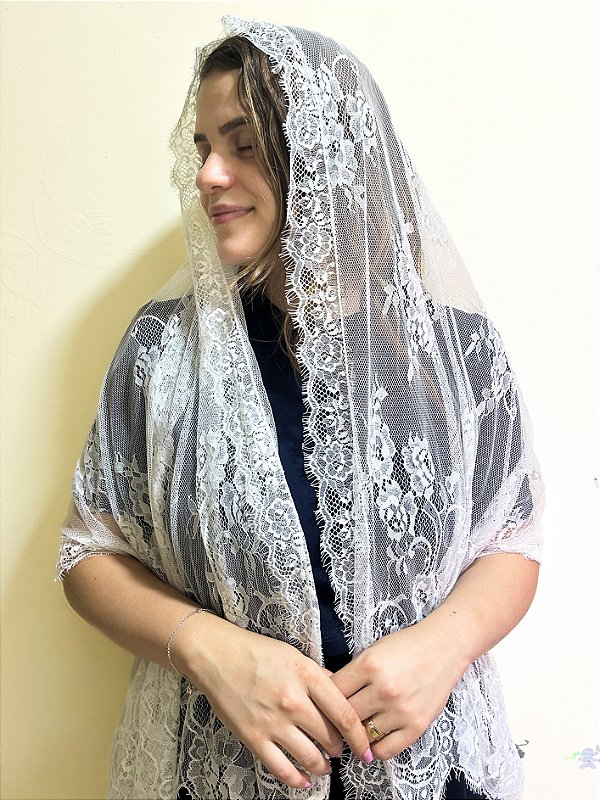 Véu Leônia Echarpe