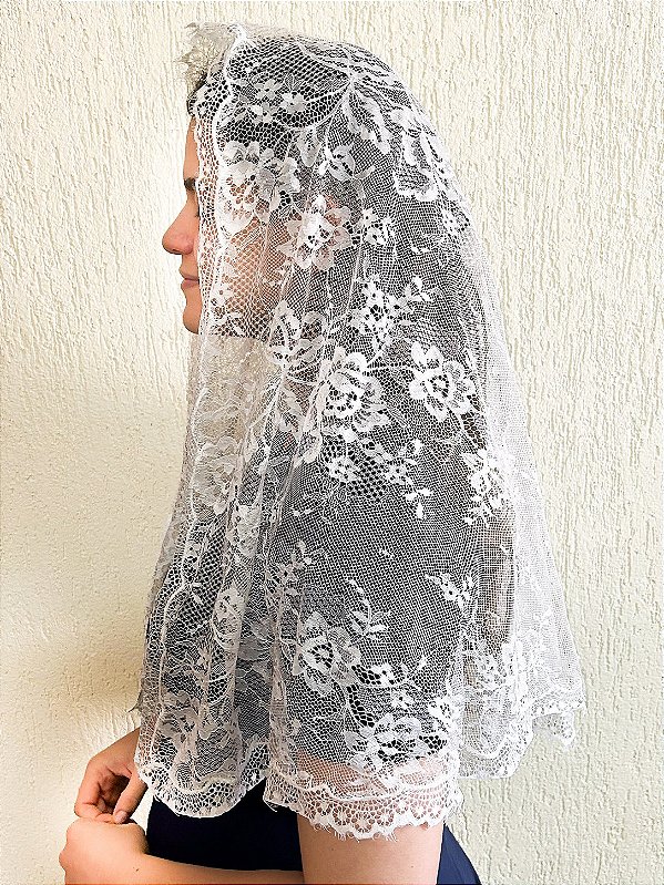 Véu Teresa Grande Branco