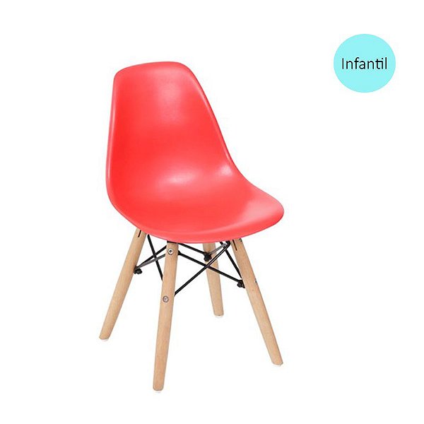 Cadeira Eiffel Kids Vermelho