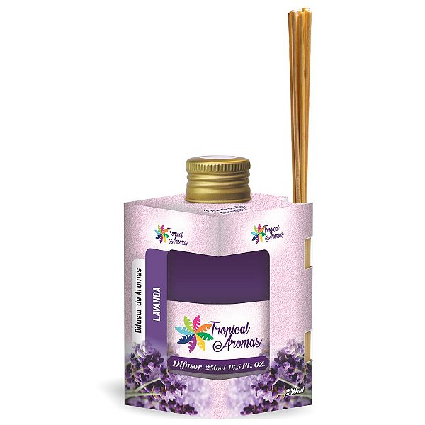 Difusor De Ambientes Tropical Aromas 250ml Lavanda