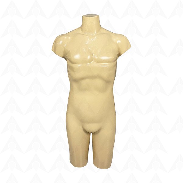 Manequim Plastico Masculino Busto - Guia da Loja