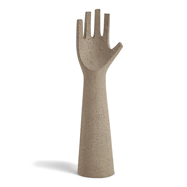 Escultura Mão em Polirresina - Estilo e Significado (17287)