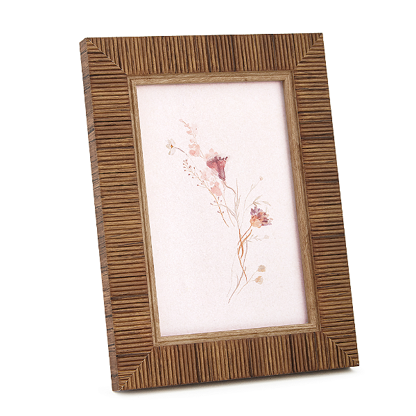 Porta-Retratos em Poliestireno e Vidro - Elegância e Simplicidade para Suas Fotos (18252)