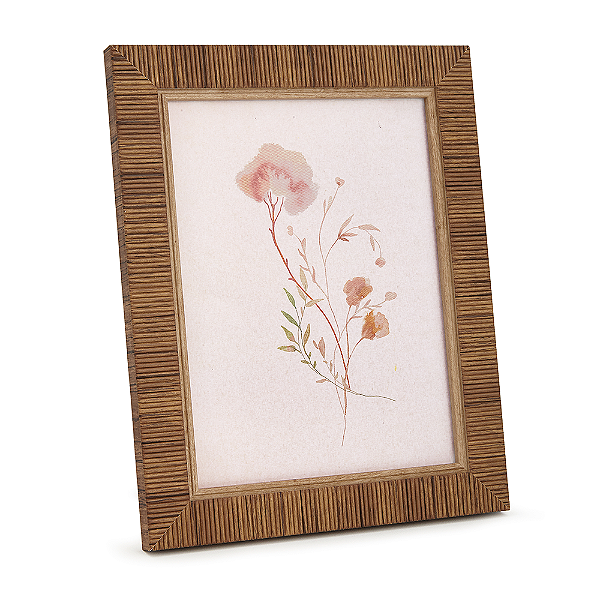 Porta-Retratos em Poliestireno e Vidro - Elegância para Fotos de 15x20 cm (18253)