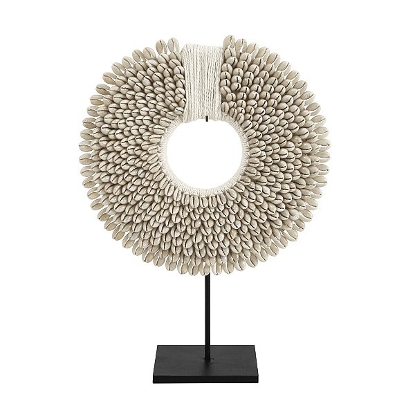 17215 - Escultura em Conchas - Beleza Natural para Sua Decoração