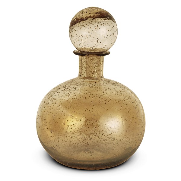 17272 - Garrafa Decorativa em Vidro - Sofisticação para sua Decoração