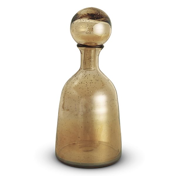 17273 - Garrafa Decorativa em Vidro - Sofisticação para sua Decoração