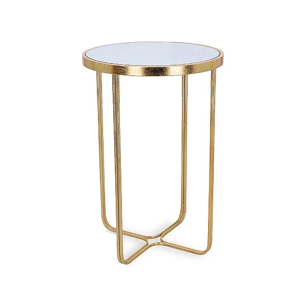 18945 - Mesa em Metal e Vidro - Elegância e Modernidade para Seu Espaço