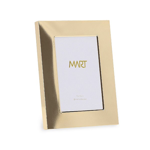 19293 - Porta-Retratos em Metal - 10x15 cm - Elegância e Memórias em Seu Lar