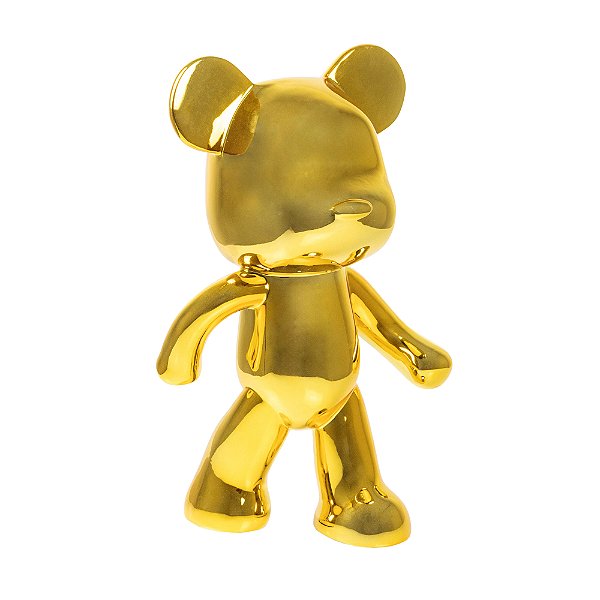 572290 - Escultura em Resina Dourada