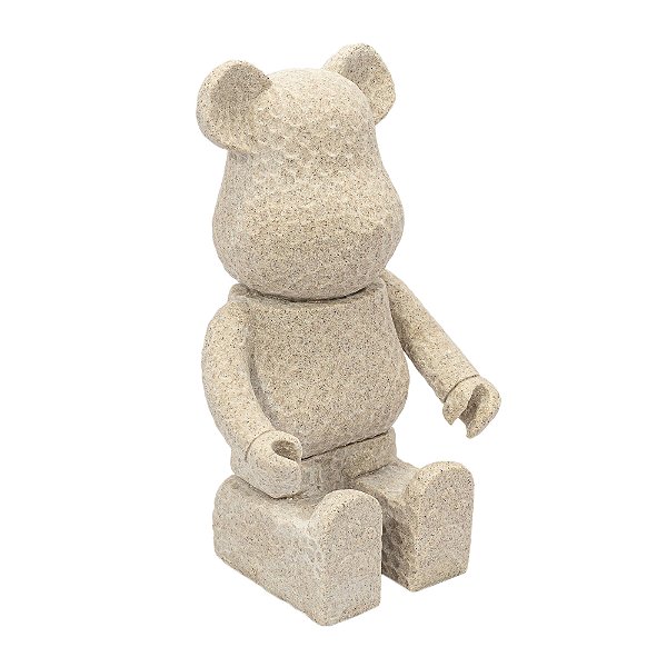 66416 - Escultura Urso Sentado em Resina