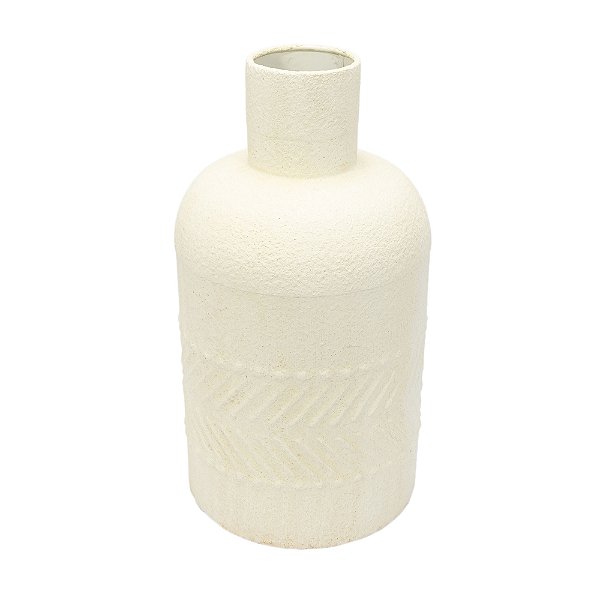 67728 - Vaso de Metal Creme P